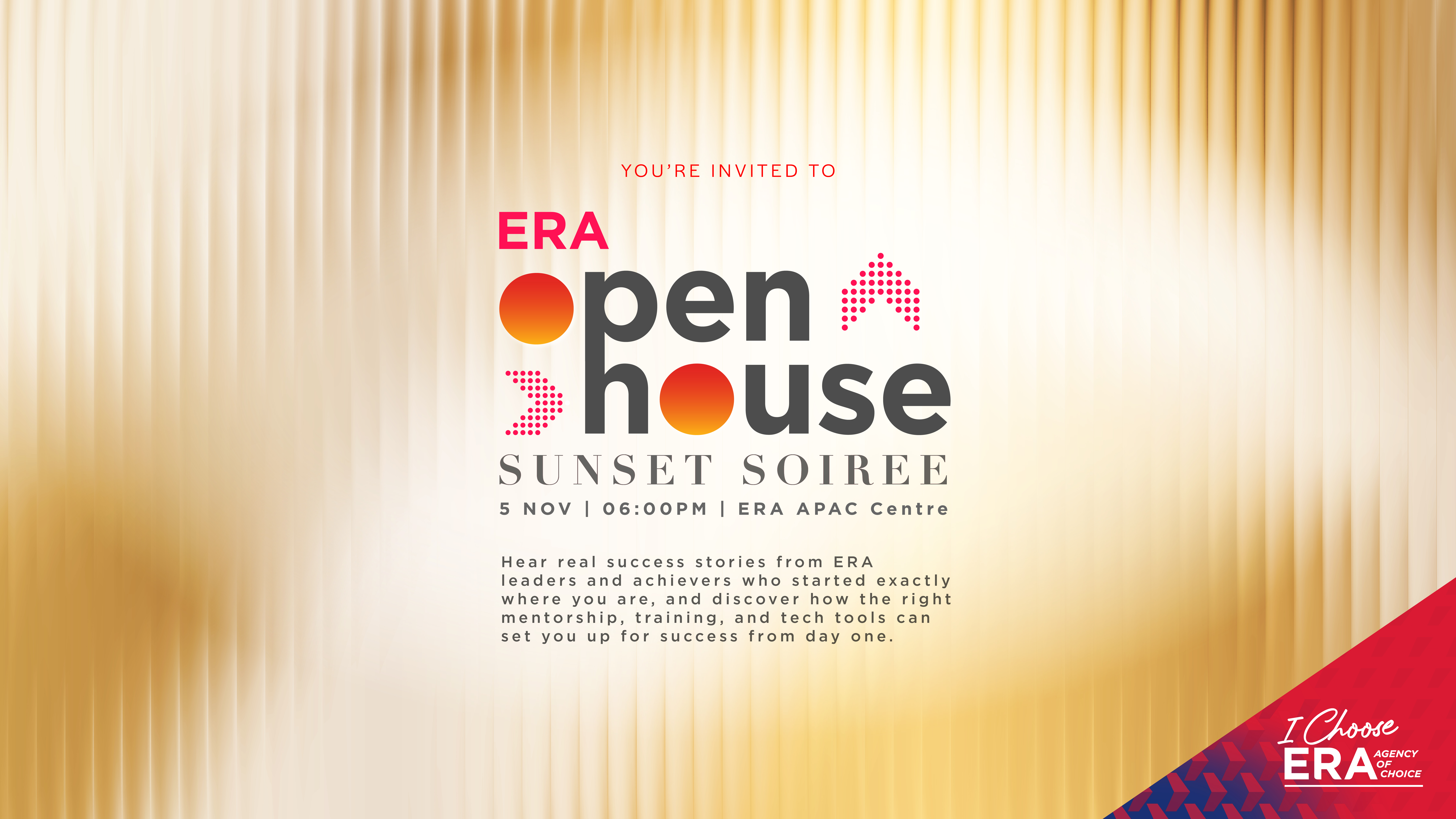 ERA Open House: Sunset Soirée